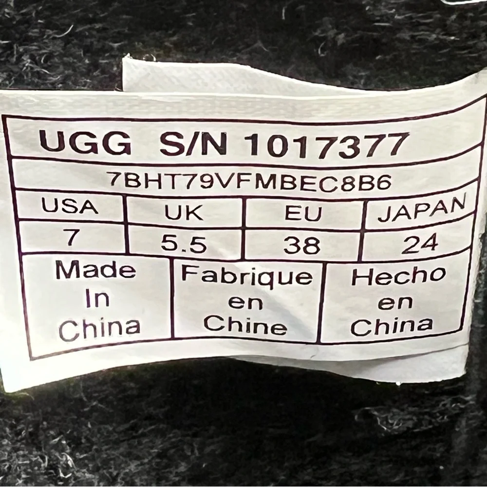 UGG Robbie Waterproof Leather Motorcycle Boots Women's US Size 7 - Picture 13 of 16